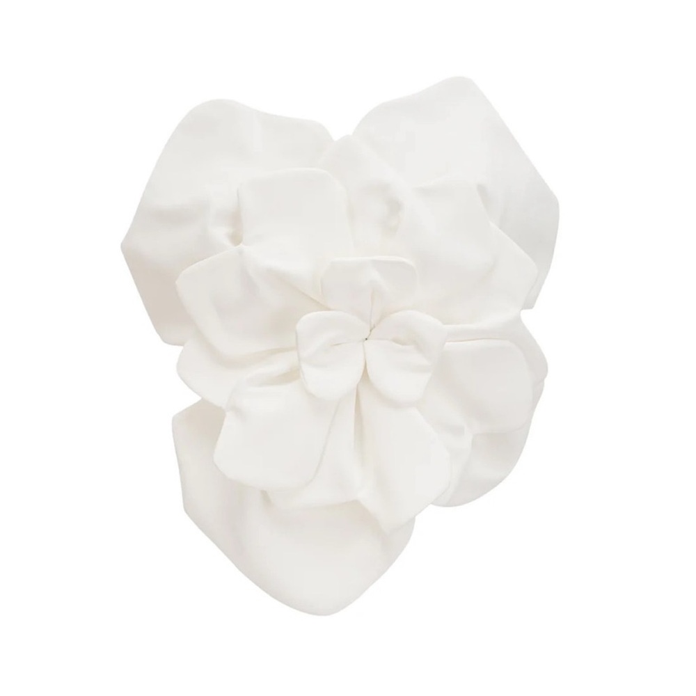 Miss Rosie PÉNÉLOPE WHITE FLORAL OFF-SHOULDER TOP - Picture 3 of 6